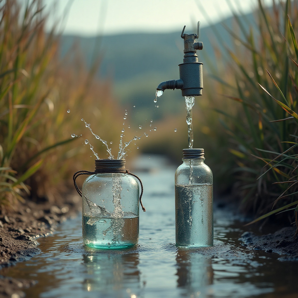 ذخیره آب باران و تبدیل آب کثیف به آب آشامیدنی در بحران بی‌آبی